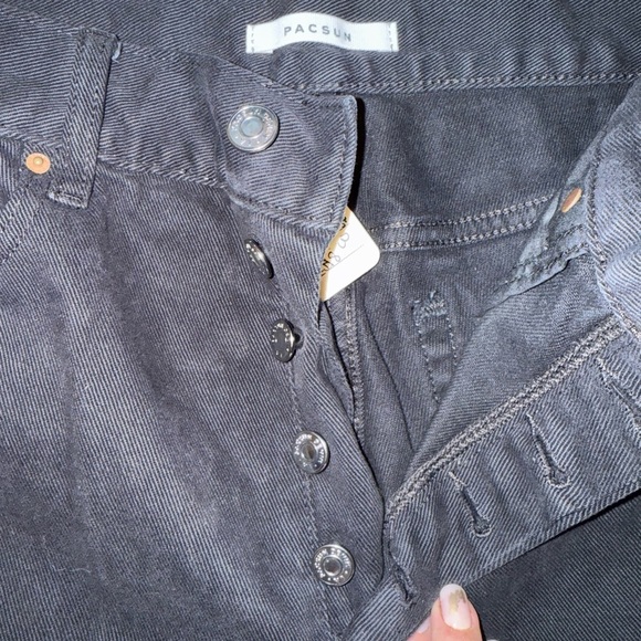 PAC Sun Distressed Straight Jeans Size 28” NWT🩷 - Picture 3 of 5